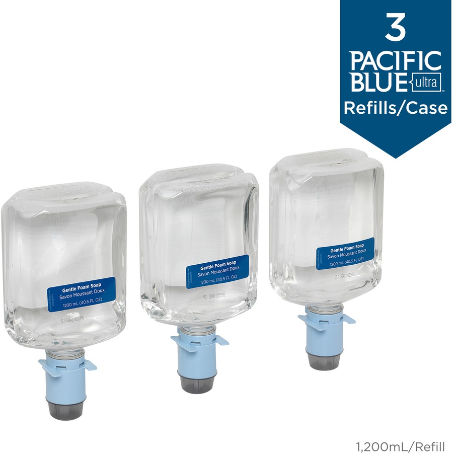 Pacific Blue Ultra Gentle Foam Hand Soap Manual Dispenser Refills - Zerbee