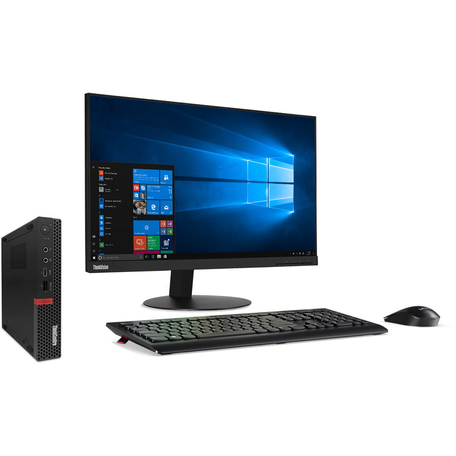 Lenovo ThinkCentre M720q 10T7003LUS Desktop Computer - Intel Core i5 8th Gen i5-8400T 1.70 GHz - 8 GB RAM DDR4 SDRAM - 128 GB SSD - Tiny