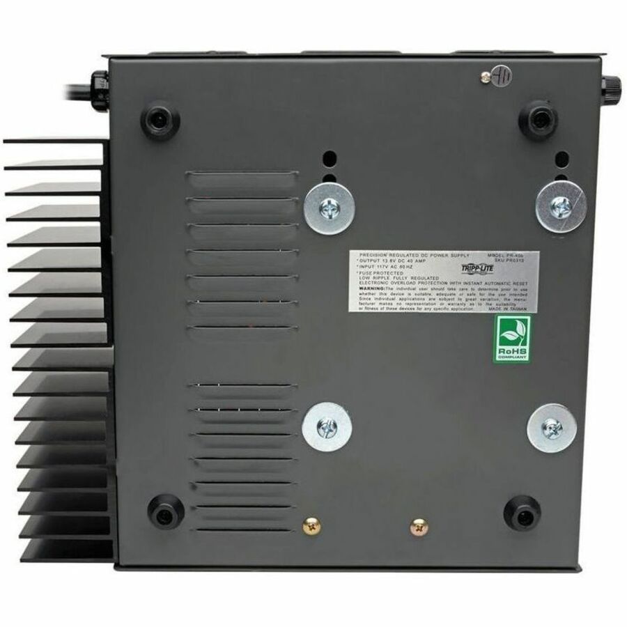 Eaton Tripp Lite Series TAA-Compliant 40-Amp DC Power Supply, 13.8VDC, Precision Regulated AC-to-DC Conversion