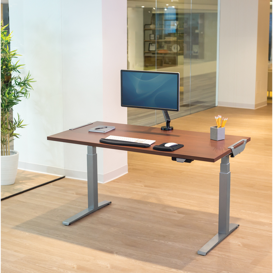 Picture of Fellowes High Pressure Laminate Desktop Mahogany - 48"x24"