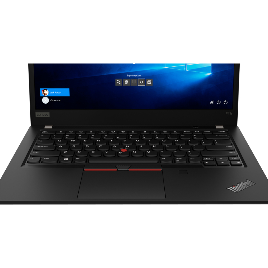 Lenovo ThinkPad P43s 20RH000JUS 14" Mobile Workstation - 1920 x 1080 - Intel Core i7 8th Gen i7-8665U Quad-core (4 Core) 1.90 GHz - 16 GB Total RAM - 512 GB SSD - Glossy Black