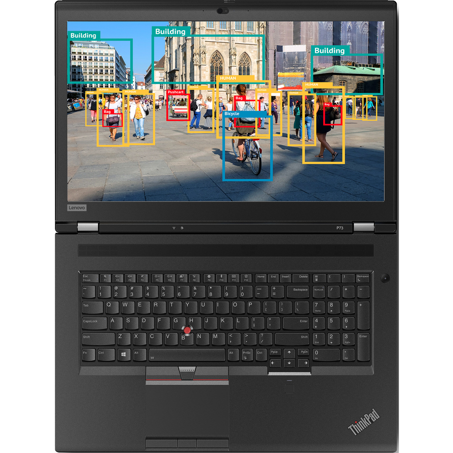 Lenovo ThinkPad P73 20QR000UUS 17.3" Mobile Workstation - 3840 x 2160 - Intel Core i7 9th Gen i7-9850H Hexa-core (6 Core) 2.60 GHz - 16 GB Total RAM - 512 GB SSD - Glossy Black