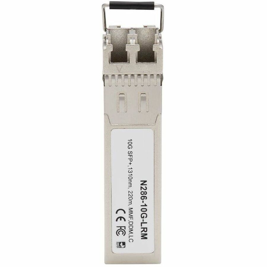 Eaton Tripp Lite Series Cisco-Compatible SFP-10G-LRM SFP+ Transceiver - 10GBase-LRM, DDM, Multimode LC, 1310 nm, 220 m (721 ft.)