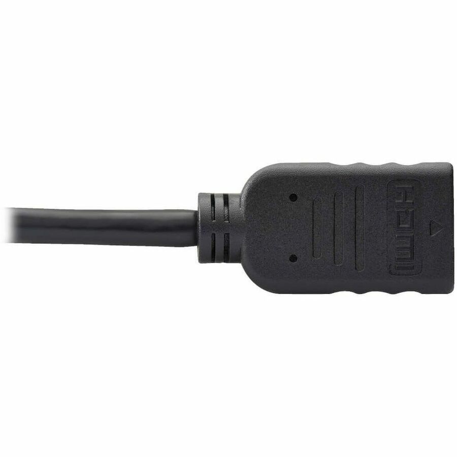 Tripp Lite by Eaton DisplayPort to HDMI Video Adapter Video Converter (M/F) HDCP Black 1 ft.