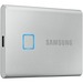SAMSUNG T7 Touch 500GB USB3.2  Sliver External Solid State Drive (MU-PC500S/WW)