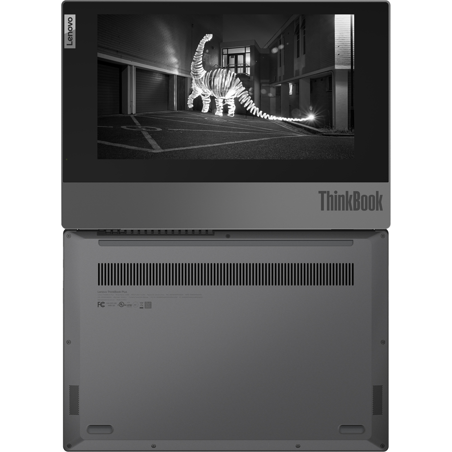 Lenovo ThinkBook Plus 20TG004SUS 13.3" Notebook - Full HD - 1920 x 1080 - Intel Core i7 10th Gen i7-10510U Quad-core (4 Core) 1.80 GHz - 16 GB Total RAM - 512 GB SSD - Iron Gray