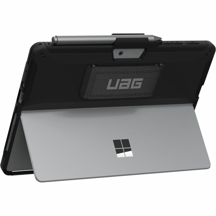Urban Armor Gear Scout Carrying Case Microsoft Surface Go, Surface Go 2, Surface Go 3, Surface Go 4 Tablet - Black