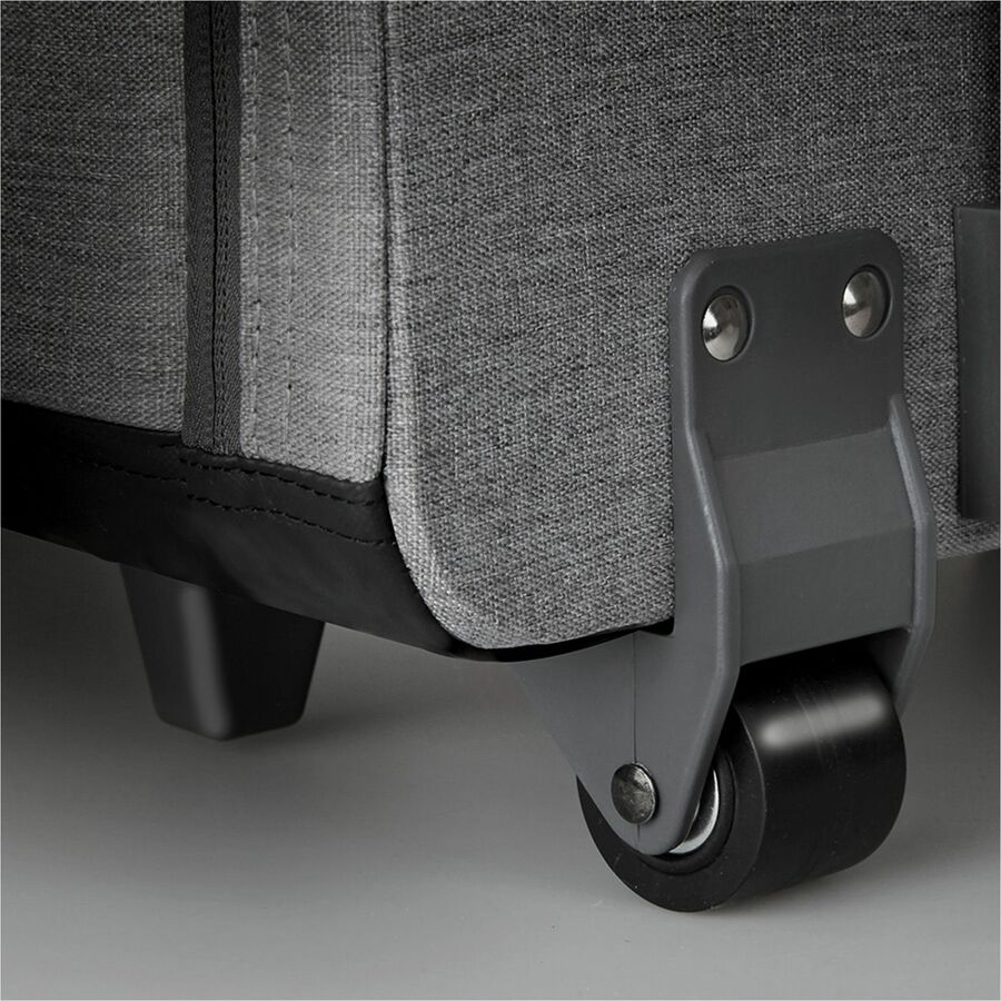 Solo Re:start Travel/Luggage Case for 15.6" Notebook - Gray - Handle - 14" Height x 16" Width x 6" Depth - 1 Each
