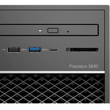 Dell Precision 3000 3640 Workstation - Intel Core i5 Hexa-core (6 Core) i5-10500 10th Gen 3.10 GHz - 16 GB DDR4 SDRAM RAM - 256 GB SSD - Tower