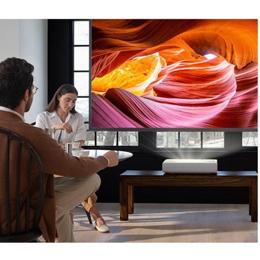 Samsung Ultra Short Throw Laser Projector - 3840 x 2160 - Front4K UHD - 1,000:1 - 2200 lm
