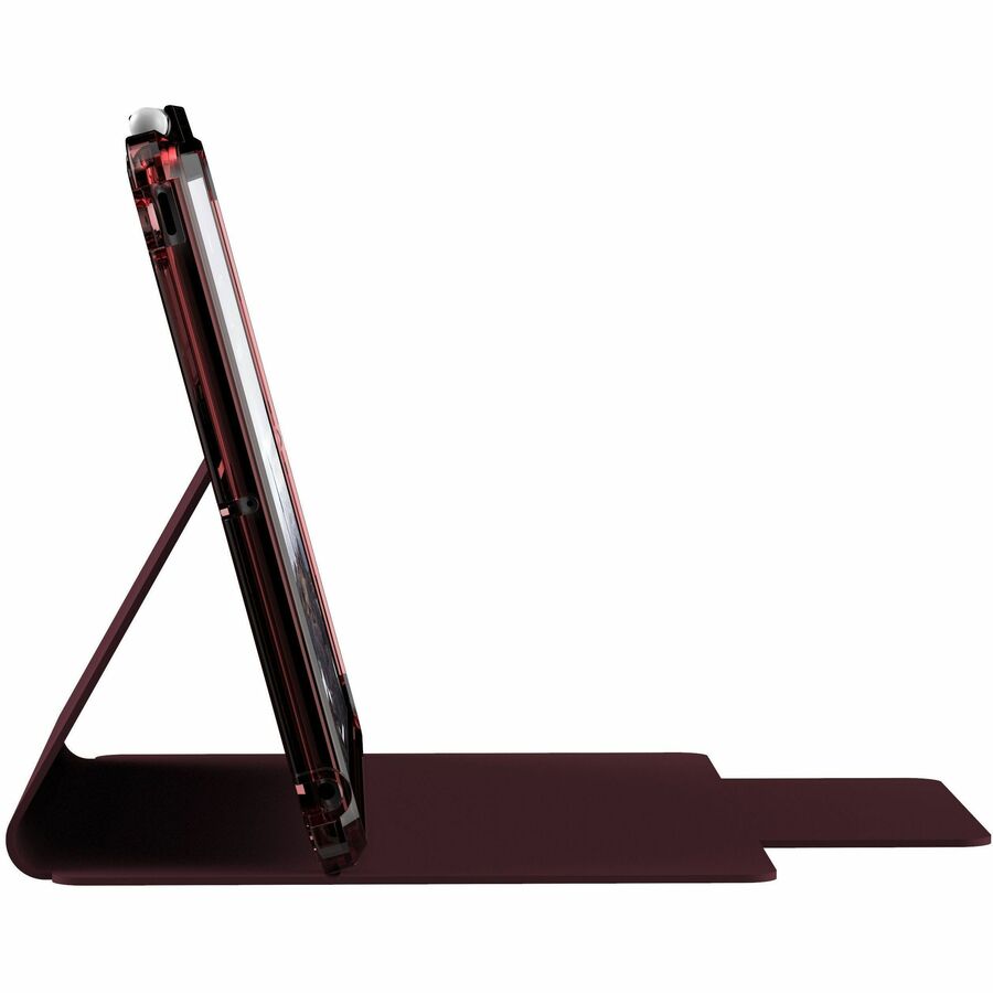 Urban Armor Gear Lucent Carrying Case (Folio) for 10.2" Apple iPad (7th Generation), iPad (8th Generation), iPad (9th Generation) Tablet, Stylus - Aubergine, Dusty Rose