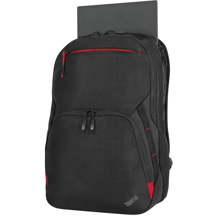 Lenovo Essential Plus Carrying Case Rugged (Backpack) for 15.6" Notebook - Black