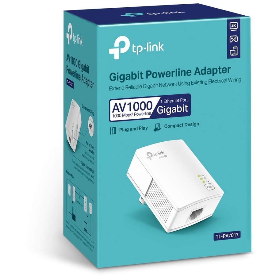 TP-Link TL-PA7017 - AV1000 Gigabit Powerline Adapter