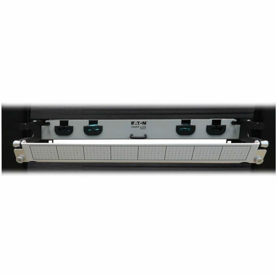 Eaton Tripp Lite Series Preloaded Fiber Panel, 1U - 2x (12x LC/LC Duplex M/M) 24F Trunk Cables, OM4 Multimode, 10 m (32.8 ft.)
