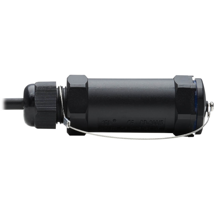 Eaton Tripp Lite Series High-Speed Armored HDMI Fiber Active Optical Cable (AOC) with Hooded Connectors and Reel - 4K @ 60 Hz, HDR, IP68, M/M, Black, 100 m (328 ft.)