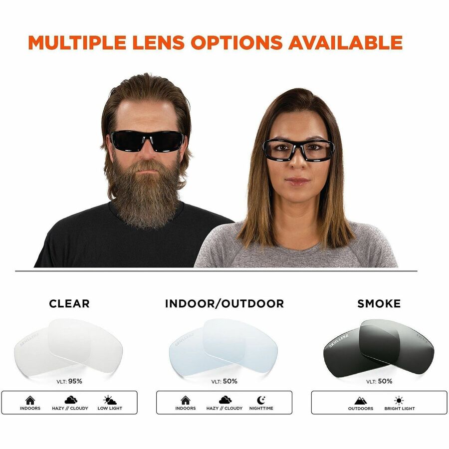 Picture of Ergodyne Odin AF Smoke Safety Glasses