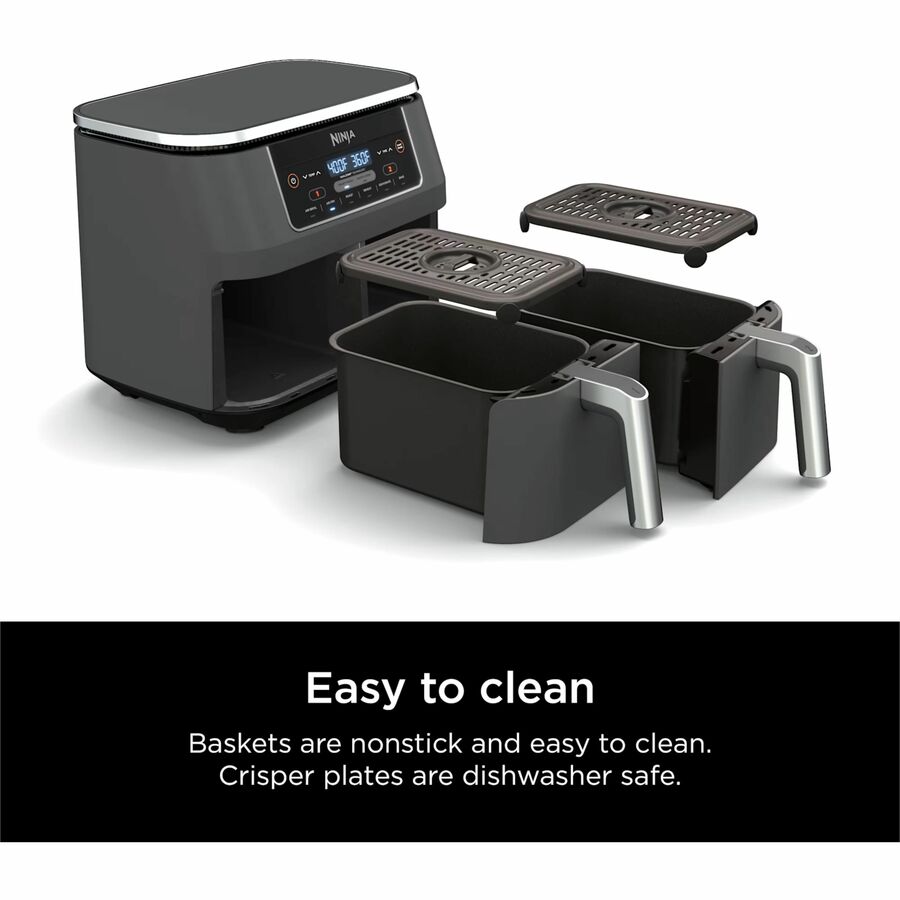 Ninja Foodi 6-in-1 8-qt. 2-Basket Air Fryer with DualZone Technology