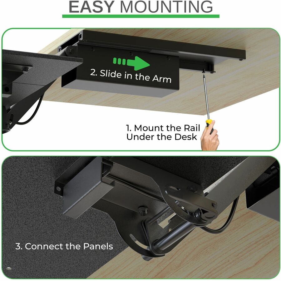 KT2 Ergonomic Sit Stand Computer Keyboard Tray Uncaged Ergonomics | Adjustable Height Tilt Standing Desk Keyboard Drawer Raise Keyboards Above Desk Level