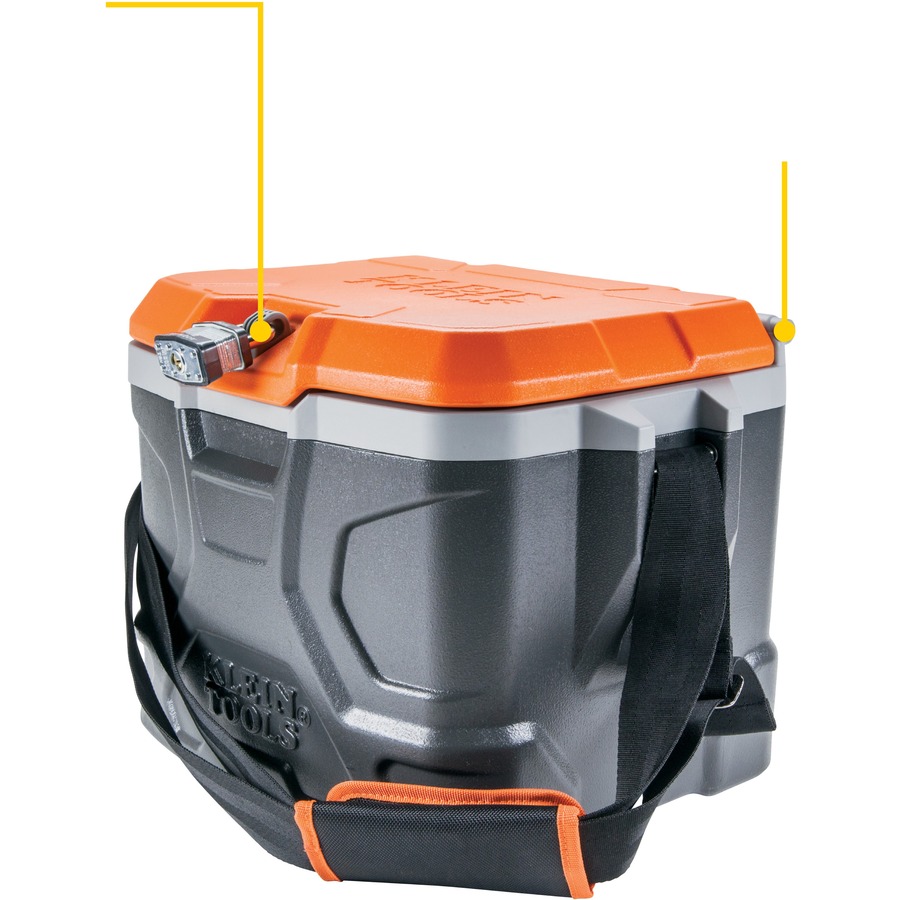 Klein Tools Tradesman Pro Tough Box Cooler, 17-Quart 55600 | Zoro