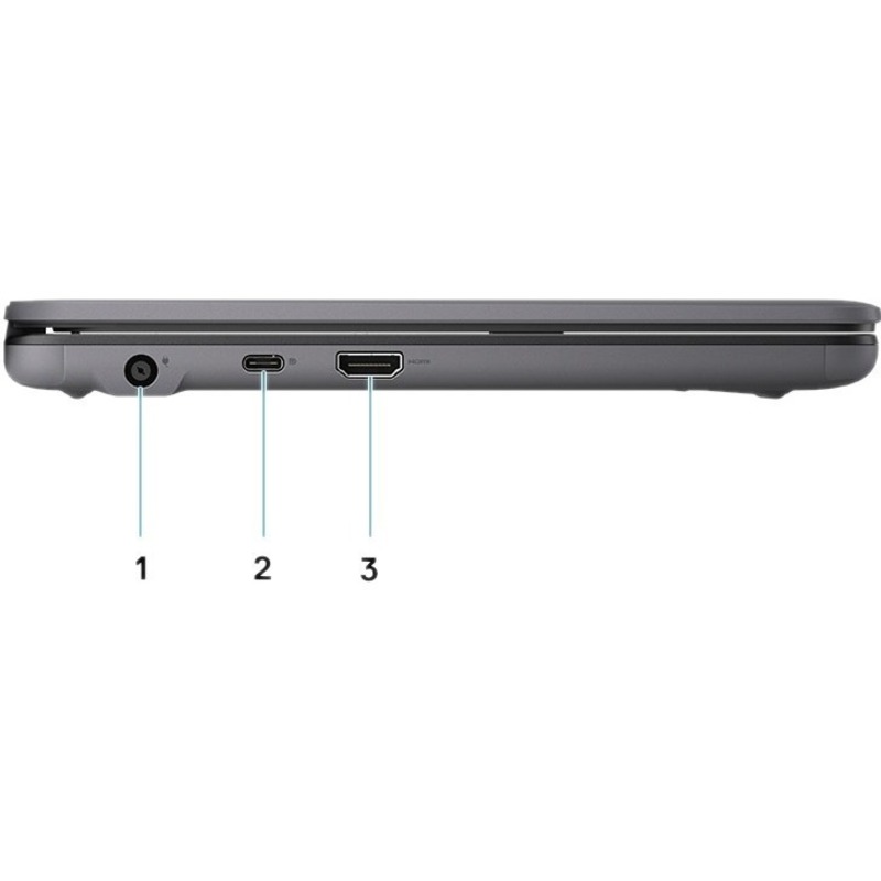 Dell Latitude 3120 11.6-inch laptop with Intel Celeron N5100, 4 GB RAM, and 128 GB SSD — alternate view 6
