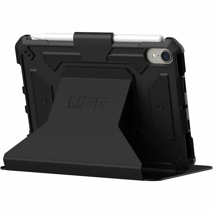Urban Armor Gear Metropolis SE Carrying Case (Folio) Apple iPad mini (6th Generation) Tablet, Apple Pencil, Stylus - Black
