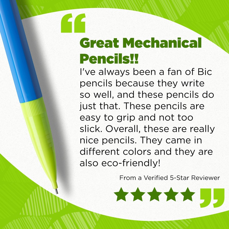 Picture of Ecolutions Xtra Life Mechanical Pencil, 0.7 mm lead, No.2, 81% recycled barrel, 12 EA/DZ