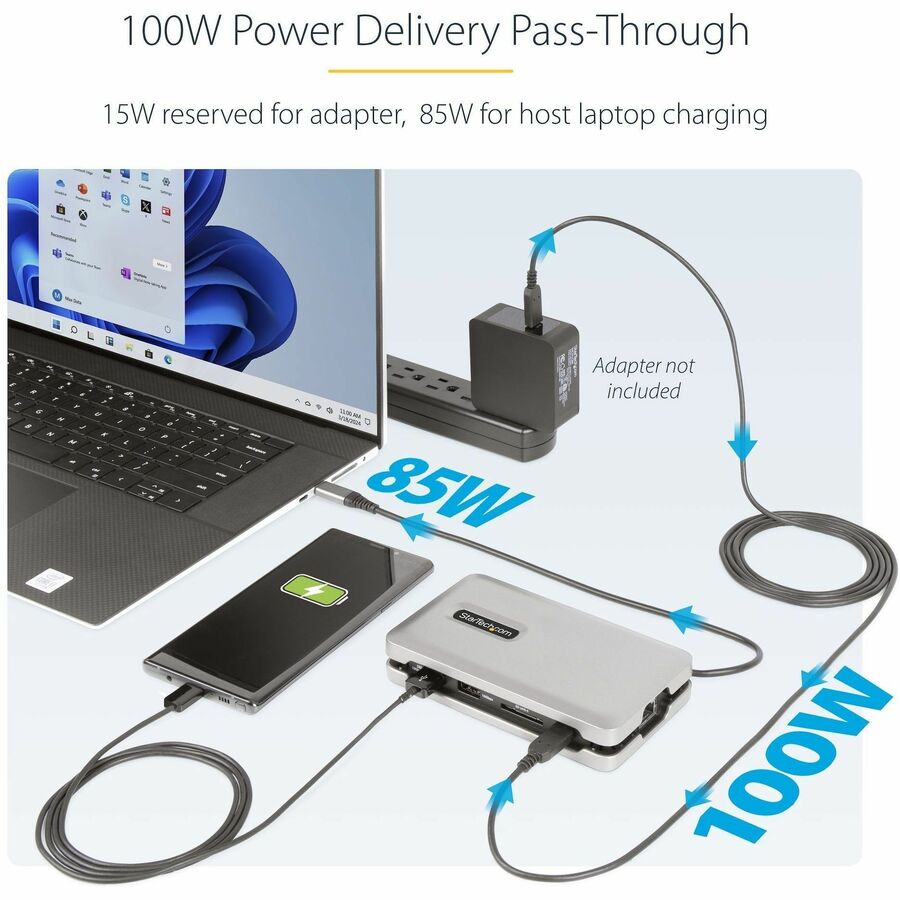 StarTech.com (DKT31CSDHPD3) Station d'accueil