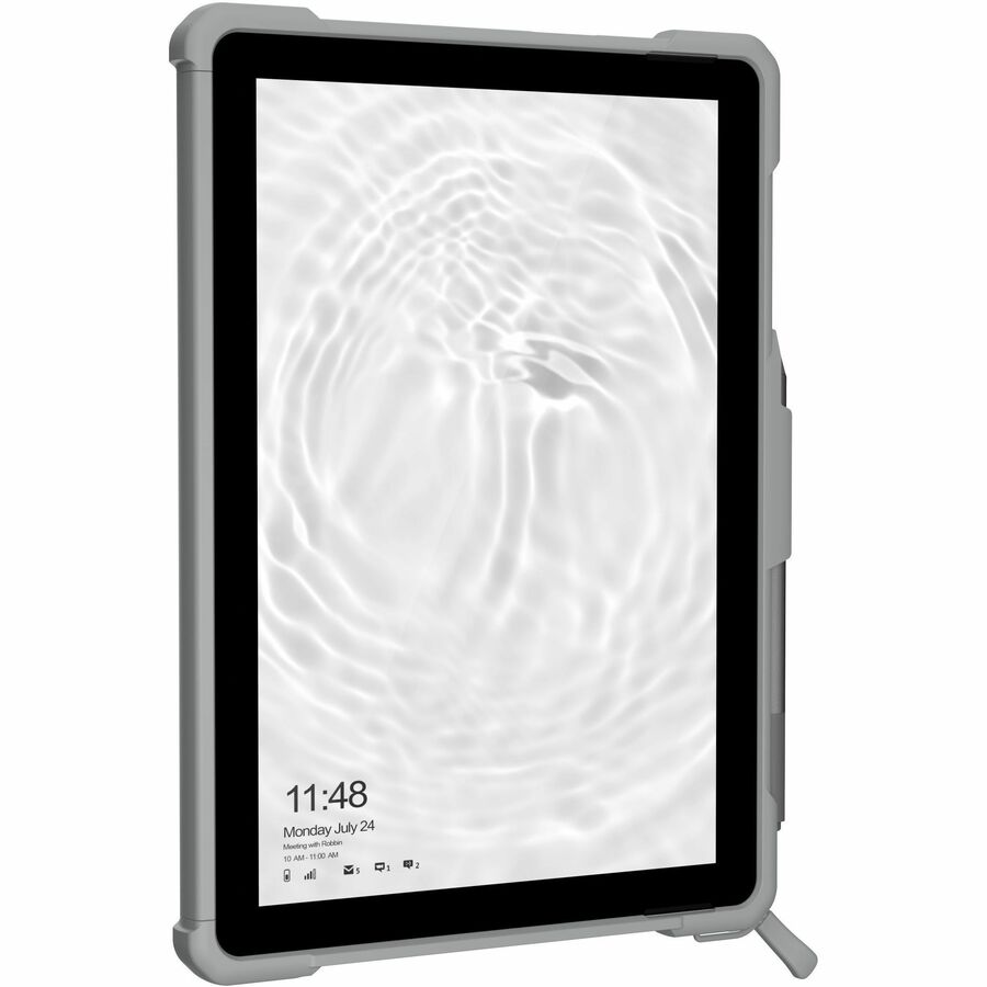 Urban Armor Gear Plasma Healthcare Carrying Case for 10.5" Microsoft Surface Go, Surface Go 2, Surface Go 3, Surface Go 4 Tablet - White, Gray