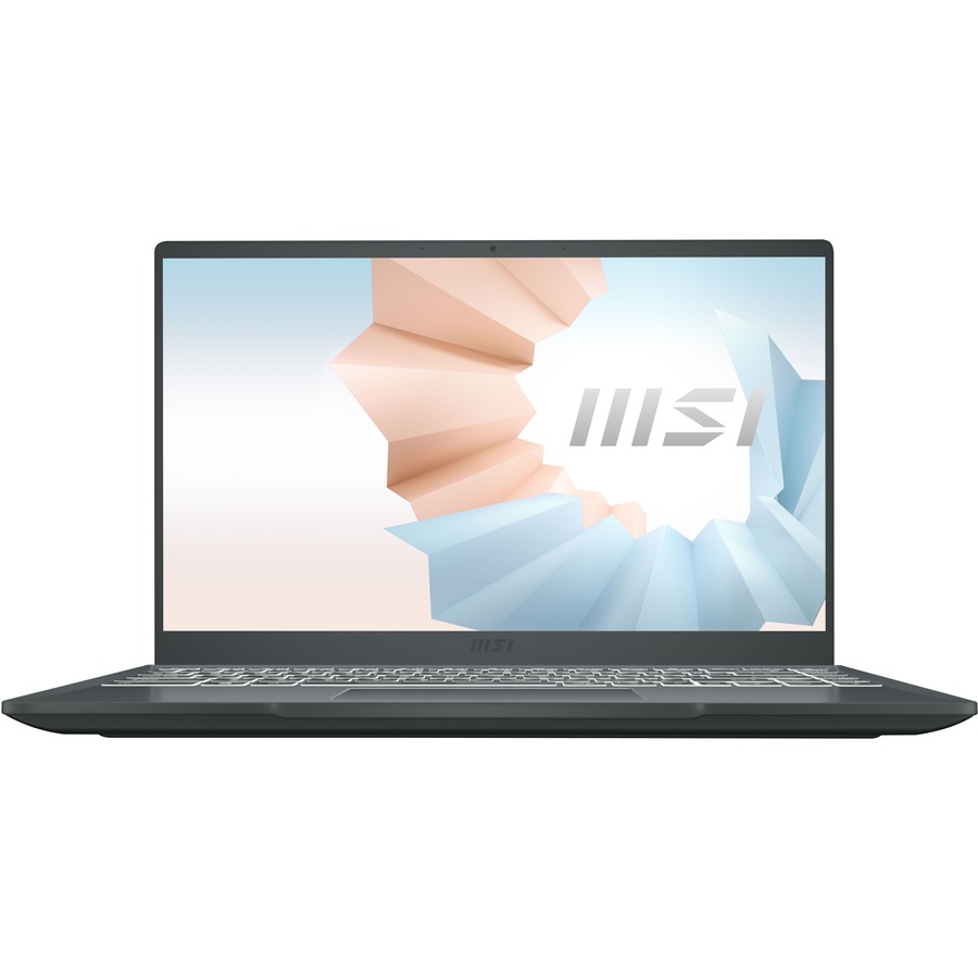 MSI Modern 14 B11S Modern 14 B11MOU-1025 14" Notebook - Full HD - Intel Core i7 11th Gen i7-1195G7 - 8 GB - 512 GB SSD - Carbon Gray