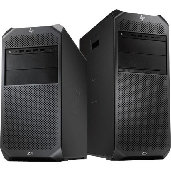 HP Z4 G4 Workstation - 1 x Intel Xeon Hexa-core (6 Core) W-2235 3.80 GHz - 16 GB DDR4 SDRAM RAM - 512 GB SSD - Mini-tower - Black