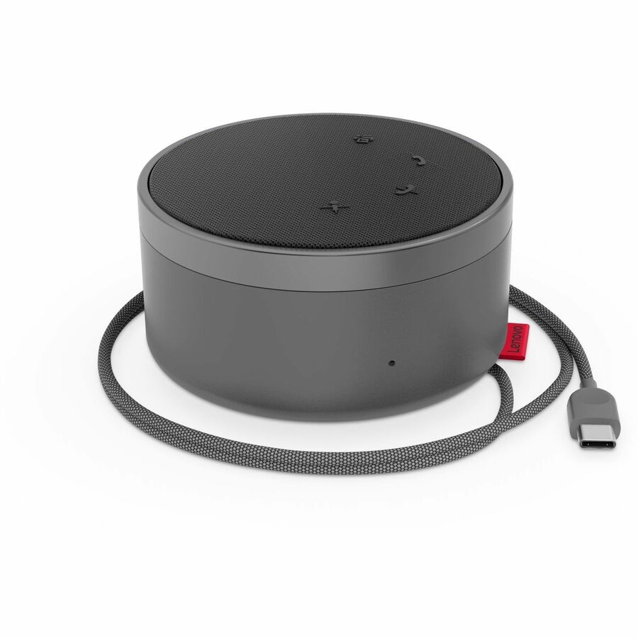 Lenovo Go Wired Speakerphone (Storm Grey) - Storm Gray