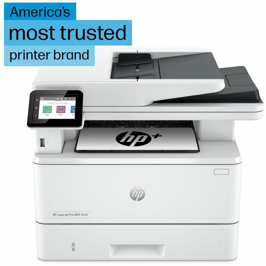 HP LaserJet Pro 4101fdwe Wireless Laser Multifunction Printer - Monochrome