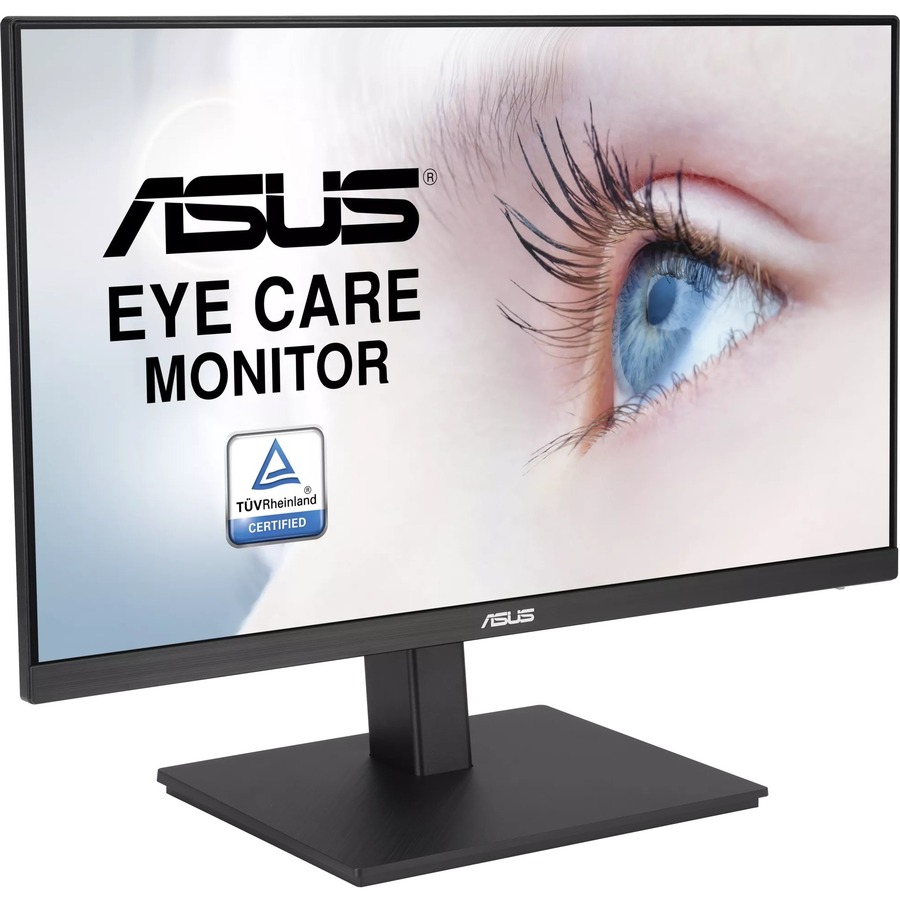 The frameless ASUS VA27EQSB eye care monitor features a 27-inch panel and 178 wide viewing angle for a vivid image quality with