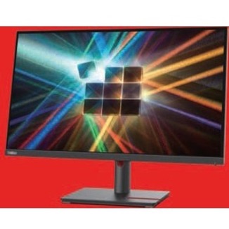 Lenovo ThinkVision T27h-30 27" Class WQHD LCD Monitor - 16:9 - Raven Black