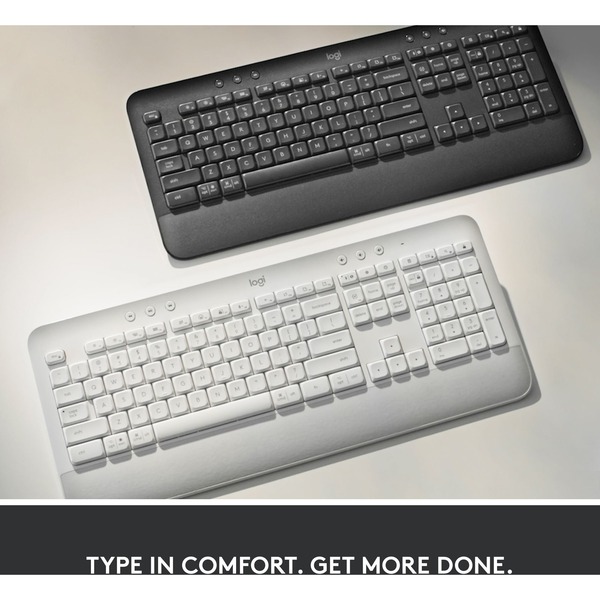 LOGITECH SIGNATURE K650 wireless keyboard (Off-white) w/Bolt Receiver