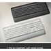 LOGITECH Signature K650 Wireless Comfort Keyboard - Wireless Connectivity - Bluetooth/RF - 32.81 ft (10000 mm) - PC, Mac - AA Battery Size Supported - Graphite