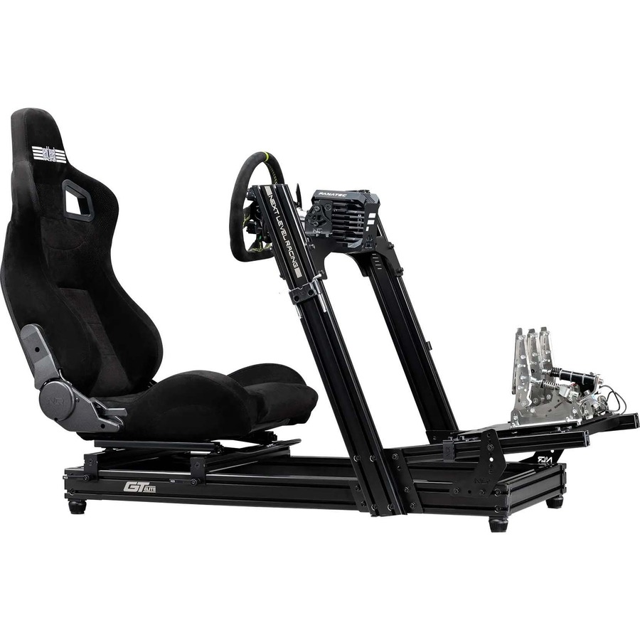 Next Level Racing TElite Lite Front & Side Mount Edition - Aluminum, Carbon Steel