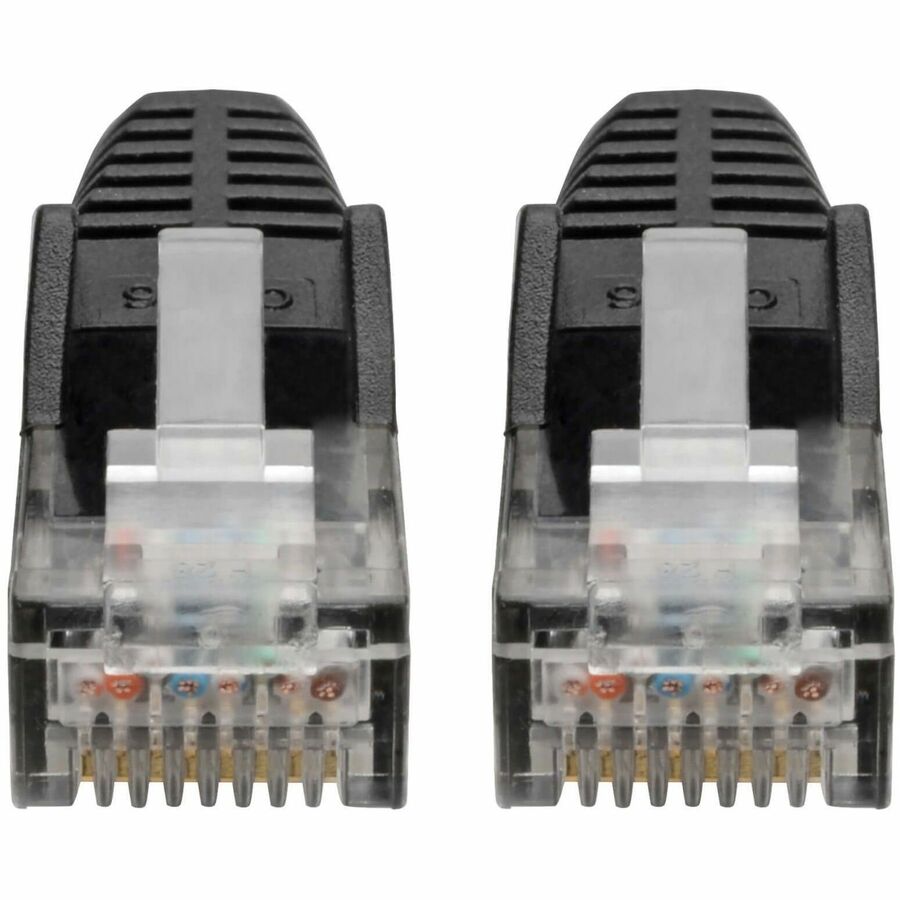 Tripp Lite by Eaton Cat6 Gigabit Snagless Molded (UTP) Ethernet Cable (RJ45 M/M) PoE Black 7 ft. (2.13 m)