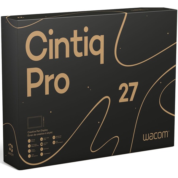 Wacom Cintiq Pro 27 Display Tablet was designed and engineered for professionals to create a harmonious creative process between the artist and their work.