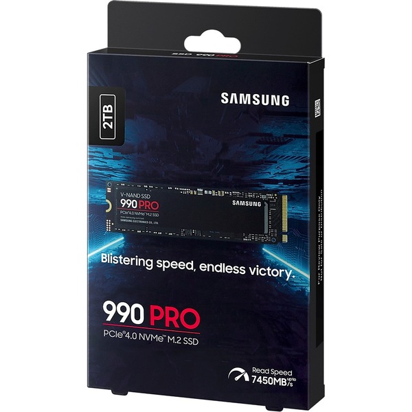 SAMSUNG 990 Pro 2TB M.2 NVMe PCIe 4.0 Solid State Drive