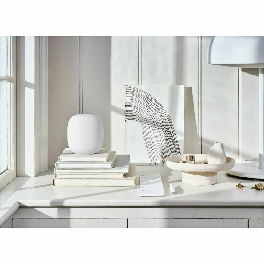 Google WiFi White 2-pack mesh Wi-Fi system for whole-home coverage — alternate view 6