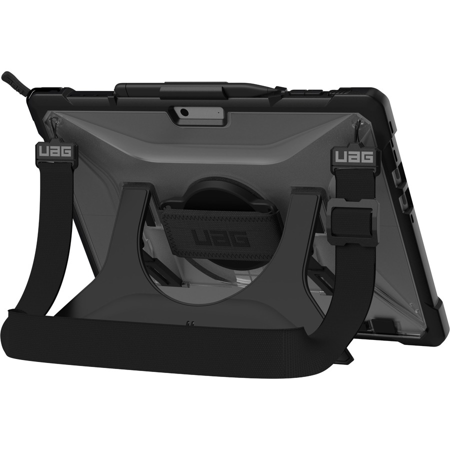 Urban Armor Gear Plasma Rugged Carrying Case Microsoft Surface Pro 10, Surface Pro 11, Surface Pro 9 Tablet, Stylus - Ice
