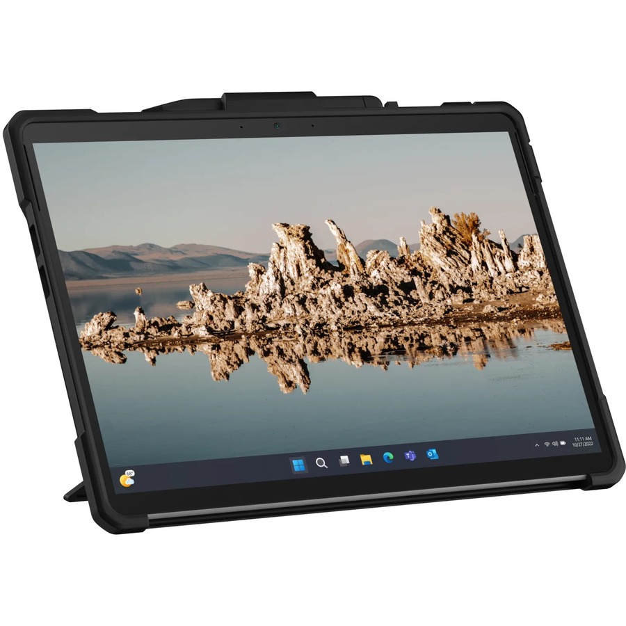 Urban Armor Gear Metropolis SE Rugged Carrying Case Microsoft Surface Pro 10, Surface Pro 11, Surface Pro 9 Tablet, Stylus - Black