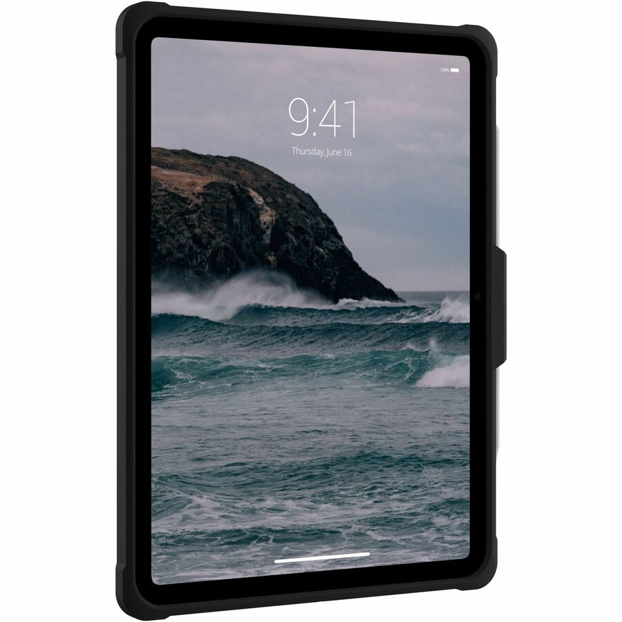 Urban Armor Gear Metropolis Carrying Case for 10.9" Apple iPad (11th Generation), iPad (10th Generation) Tablet, Stylus, Apple Pencil - Black