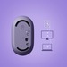 Logitech POP Wireless Mouse with Customizable Emoji - Wireless - Bluetooth - Cosmos - Scroll Wheel
