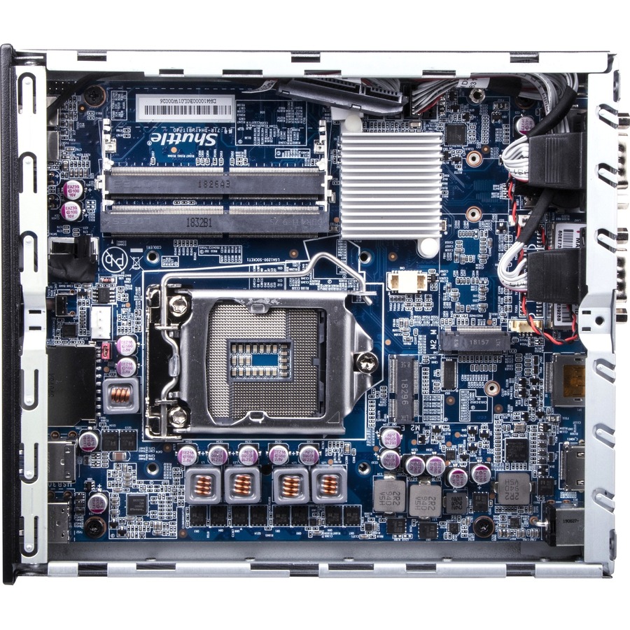 Shuttle XPC slim DH610 Barebone System - Slim PC - Socket LGA-1700 - 1 x Processor Support