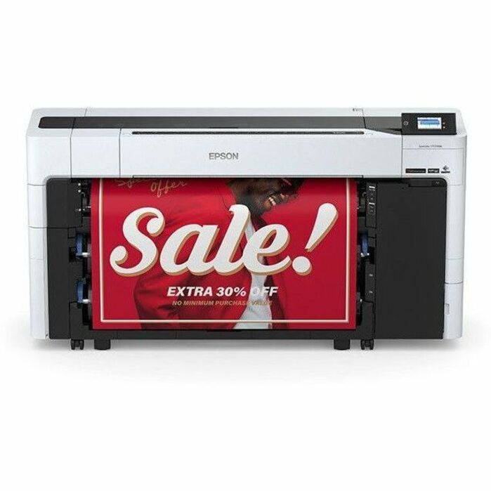 Epson SureColor T7770DM A1 Inkjet Large Format Printer - Includes Scanner, Copier, Printer - 44" Print Width - Color