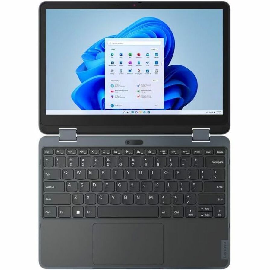 Lenovo 500w Yoga Gen 4 82VQ0007US 12.2" Touchscreen Convertible 2 in 1 Notebook - WUXGA - 60 Hz - Intel N-Series N200 - 8 GB - 128 GB SSD - English Keyboard - Slate Gray
