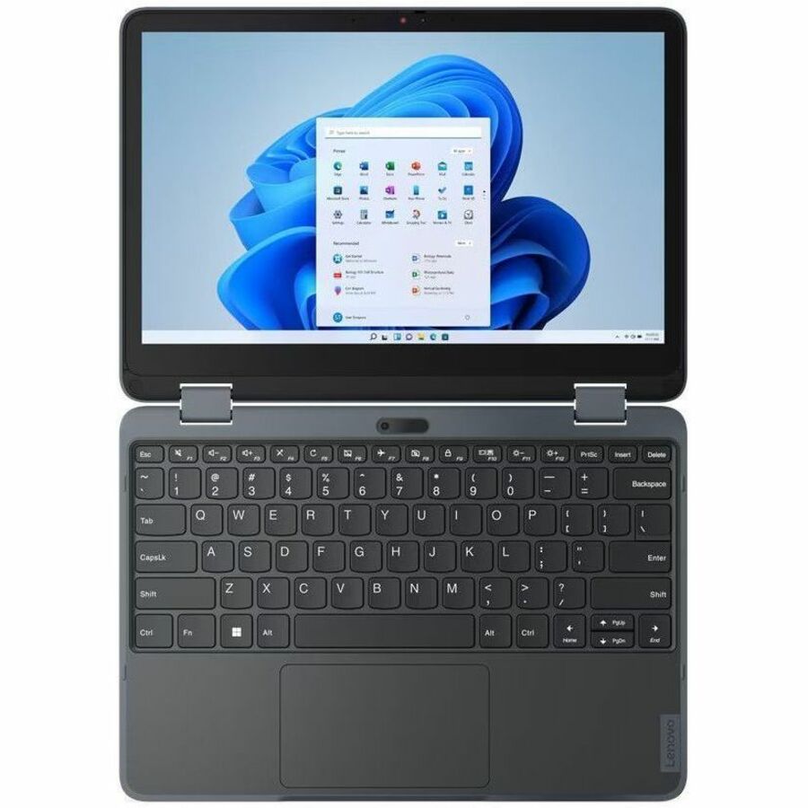 Lenovo 300w Yoga Gen 4 82VM0018US 11.6" Touchscreen Convertible 2 in 1 Notebook - HD - 60 Hz - Intel N-Series N200 - 8 GB - 128 GB SSD - English Keyboard - Slate Gray