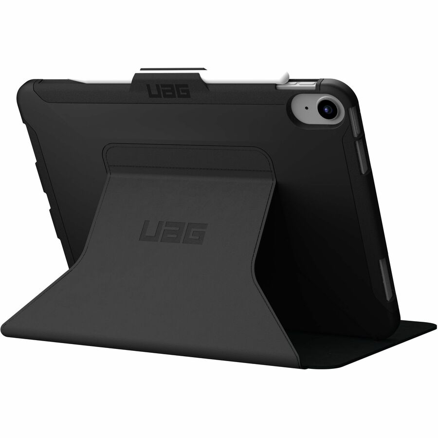 Urban Armor Gear Scout Rugged Carrying Case (Folio) for 10.9" Apple iPad (10th Generation) Tablet - Black